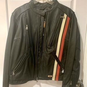Vintage Harley leather coat NWOT